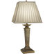 Ellie 33 inch 150.00 watt Tortoise Shell Table Lamp Portable Light, Square